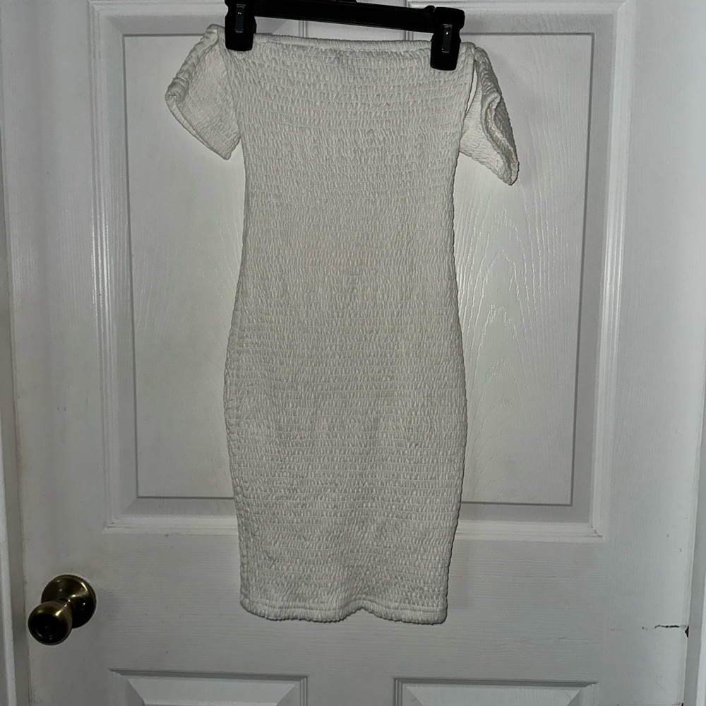 Fashion Nova White Bodycon Dress